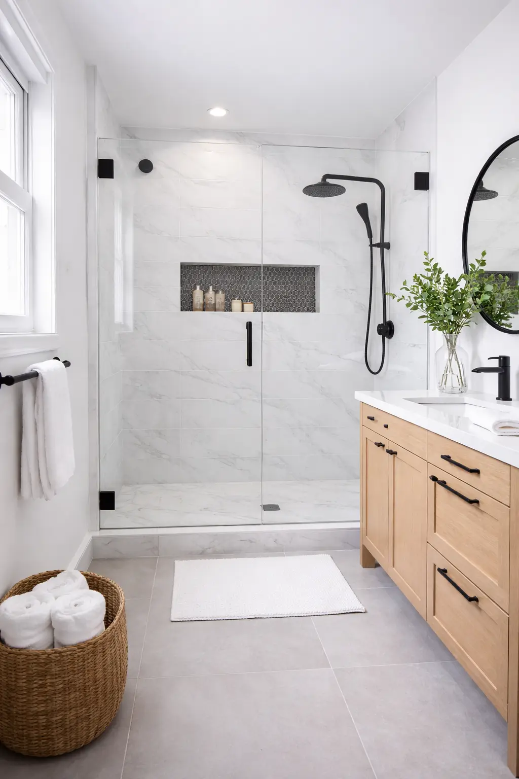 Luxury bathroom renovation by John's Property